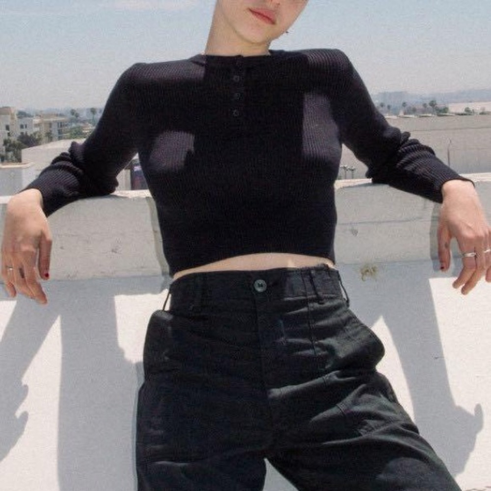 Brandy Melville Delilah Knit Top